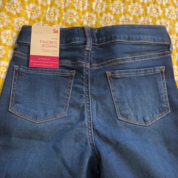 So mid-rise Favorite Jegging. Little Girls 12 Plus. Brand New. - Picture 4 of 7